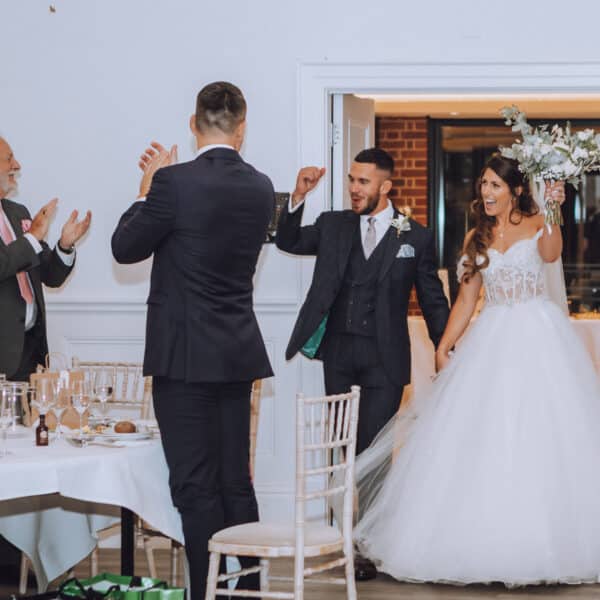 Newly Wed Couple Arriving to Reception at One Warwick Park