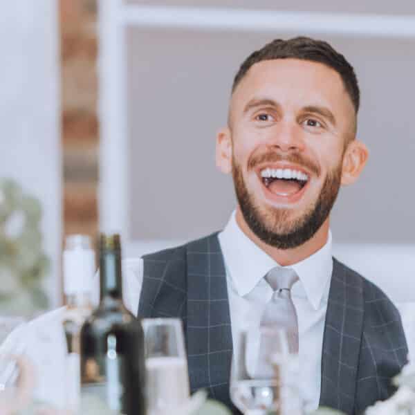 Man at Wedding Reception One Warwick Park