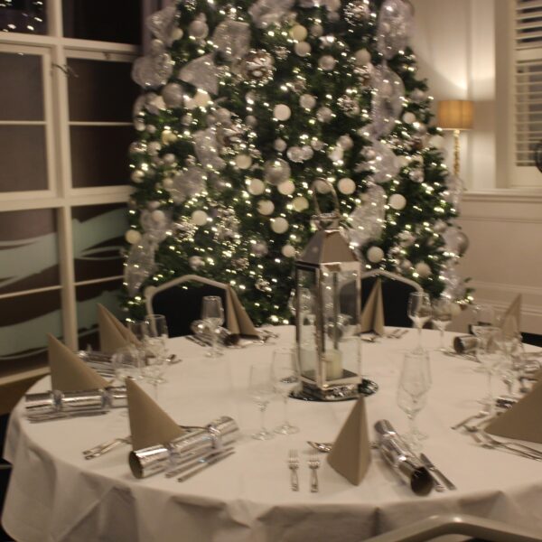 Christmas Dinner Table at One Warwick Park