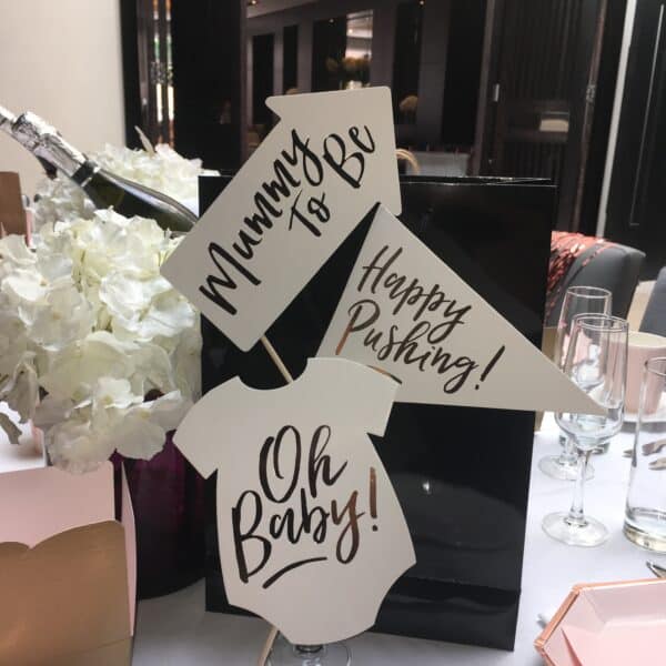 Baby Shower Sign at One Warwick Park