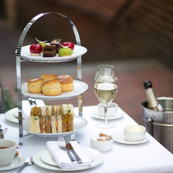 Afternoon Tea Outdoors at One Warwick Park
