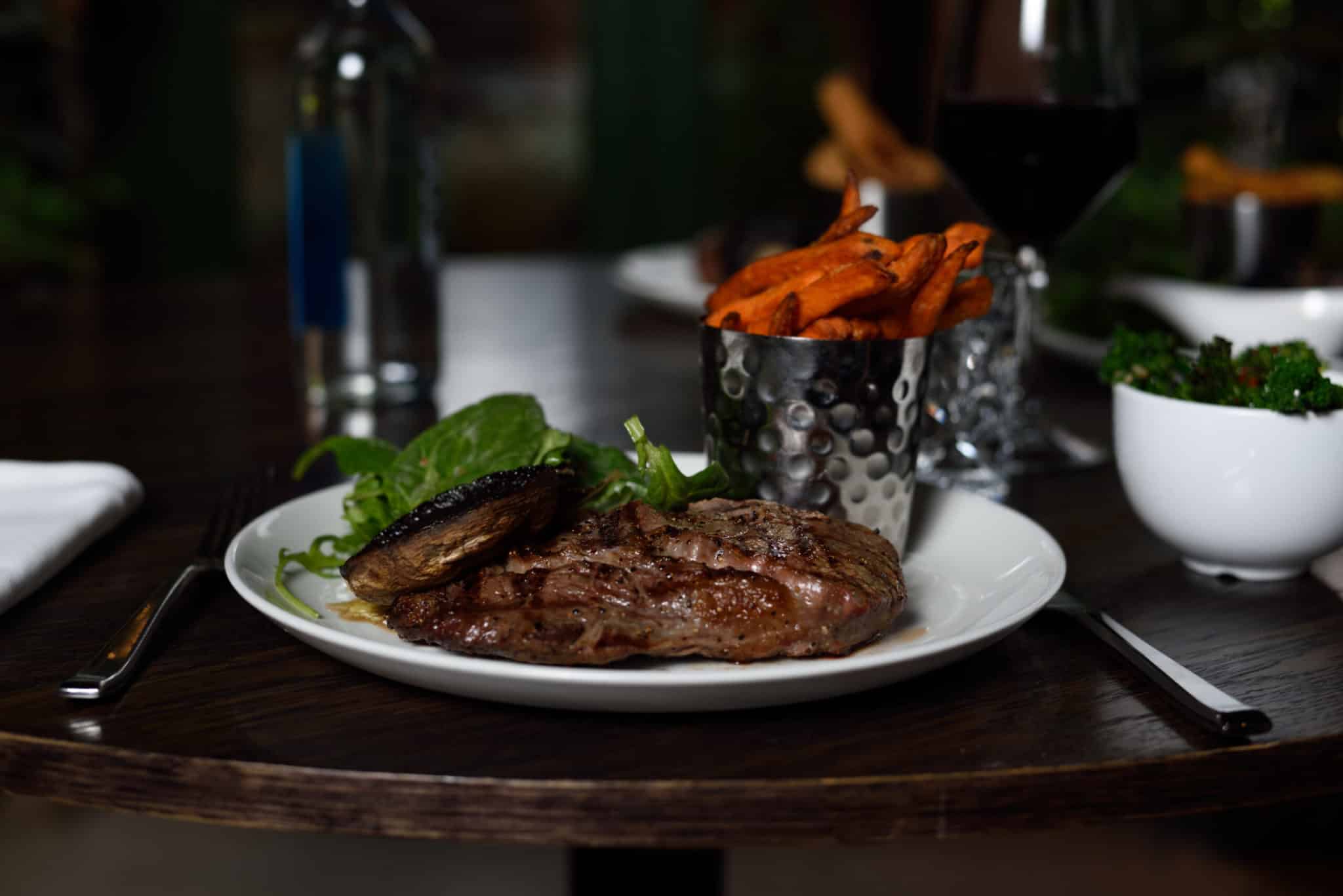 Steak and Wine the perfect combination