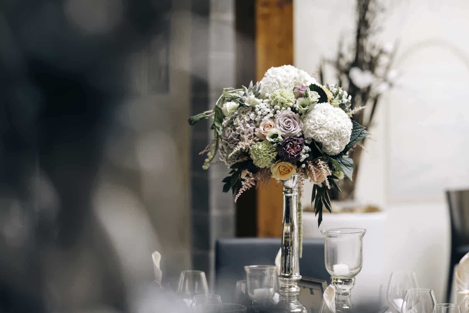 flowers in vase