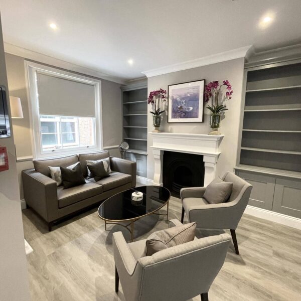 Living Room at One Warwick Park