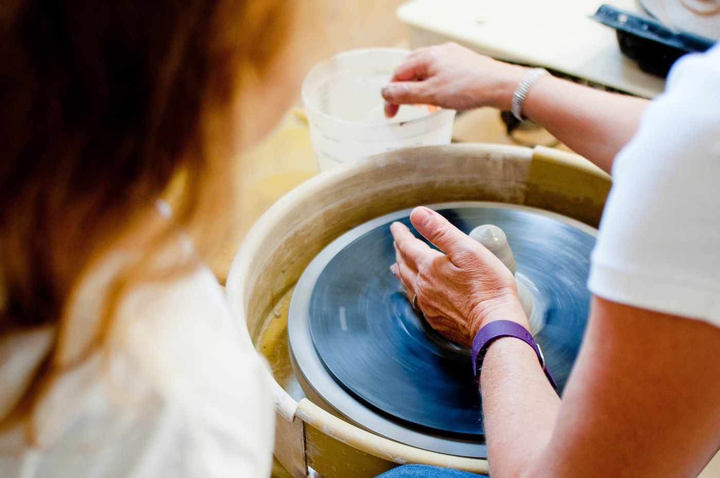 Pottery making