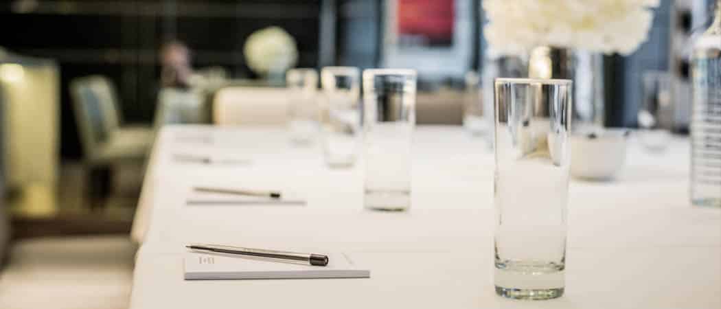The benefits of face to face meetings