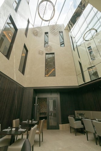 the atrium