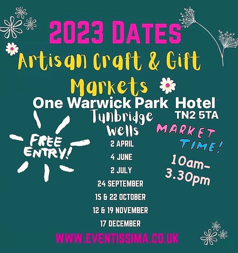 2023 Dates for artisan craft & gift markets