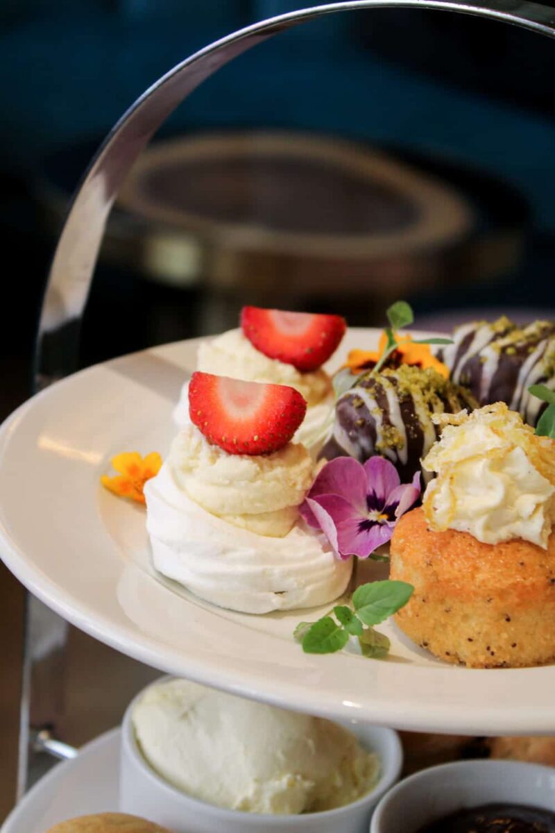 Afternoon tea pastries